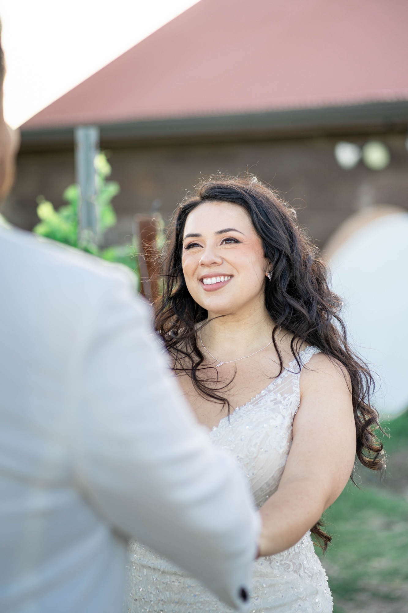 St. Vincent de Paul Church & Robledo Barn wedding photo